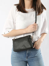 Sac Bandoulière Tradition Cuir Etrier Noir tradition ETRA0143-vue-porte