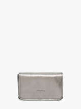 Porte-monnaie Etincelle Irisée Cuir Etrier Argent etincelle irisee EETI650
