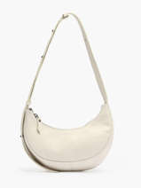 Sac Bandoulière S Sosoomao Cuir Etrier Blanc sosoomao ECSO057S