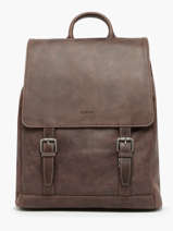 Sac à Dos Spider Business 1 Compartiment Etrier Marron spider ESPI8191