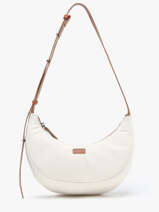 Sac Porté épaule M Sosoomao Coton Et Cuir Etrier Marron sosoomao coton ECSC057M