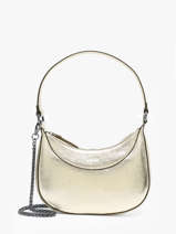 Sac Porté épaule Emeraude Etrier Or emeraude EEME017N