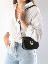 Sac Bandoulière Altair Cuir Etrier Noir altair EALA081S-vue-porte