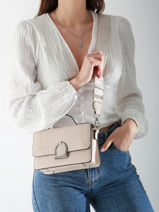 Sac Bandoulière S Altesse Cuir Etrier Beige altesse EALT048S-vue-porte