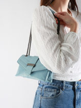 Sac Bandoulière Jana Amour Cuir Etrier Bleu jana amour EJAM002R-vue-porte