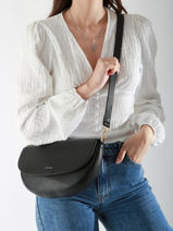 Sac Bandoulière Tradition Cuir Etrier Noir tradition ETRA065M-vue-porte