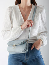 Sac Bandoulière S Tradition Cuir Etrier Bleu tradition ETRA059S-vue-porte
