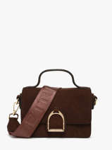 Sac Bandoulière Altesse Suede Etrier Marron altesse suede EASU048X