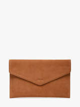 Pochette De Soirée L Paddock Cuir Etrier Marron paddock EPAD075L