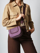 Sac Bandoulière Lasso Etrier Violet lasso ELAS152S-vue-porte