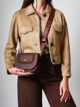 Sac Bandoulière Lasso Etrier Marron lasso ELAS152S-vue-porte