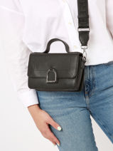 Sac Bandoulière S Altesse Cuir Etrier Noir altesse EALT048S-vue-porte