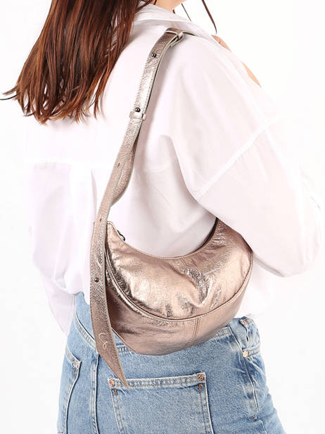 Sac BandouliÃ¨re S Sosoomao Cuir Etrier Marron sosoomao ECSO057S vue secondaire 1