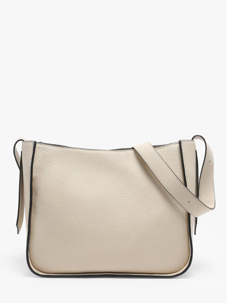 Sac PortÃ© Ã©paule M Foudre Cuir Etrier Beige foudre EFOD087M vue secondaire 4