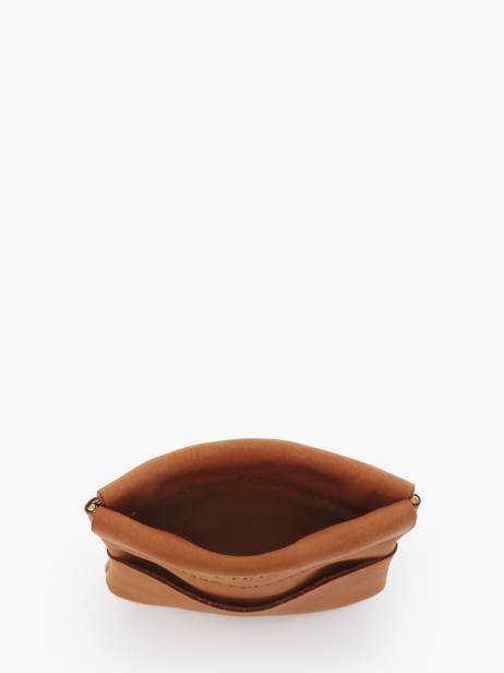 Porte-monnaie Oil Cuir Etrier Marron oil EOIL5005 vue secondaire 1