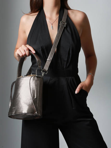 Sac Bandoulière Jolly Cuir Etrier Marron jolly EJOL146M vue secondaire 2