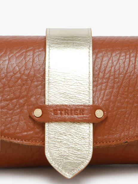 Shoulder Bag S Agnes Leather Etrier Brown agnes EAGC205S other view 4